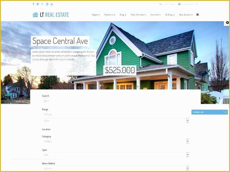 Real Estate Joomla Template Free Of Real Estate Joomla Template Free Best Real Estate