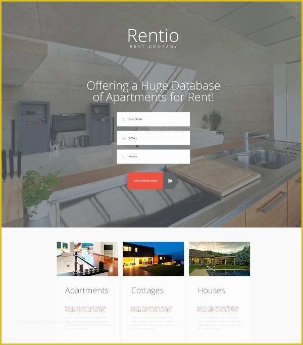 Real Estate Landing Page Template Free Of 11 Real Estate Landing Page themes & Templates