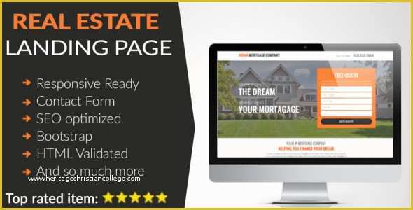 Real Estate Landing Page Template Free Of 13 Real Estate Landing Page themes &amp; Templates Free