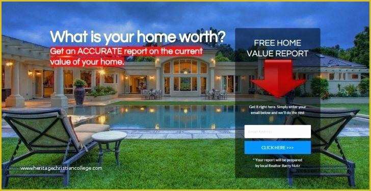 Real Estate Landing Page Template Free Of Real Estate Landing Page Template Free Templates for
