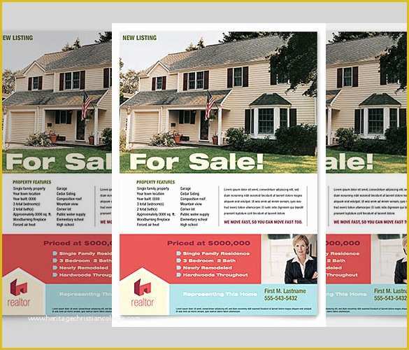 Real Estate Listing Flyer Template Free Of 38 Real Estate Flyer Templates Psd Ai Word Indesign