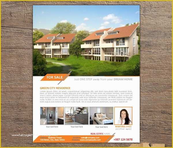 Real Estate Listing Flyer Template Free Of Real Estate Flyers – 30 Free Pdf Psd Ai Vector Eps