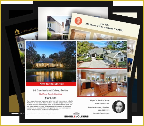 Real Estate Mailer Templates Free Download Of Flyerco Create Beautiful Real Estate Flyers to Download