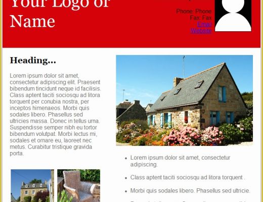 Real Estate Mailer Templates Free Download Of New Holiday Nature Art and Newsletter Email Templates In