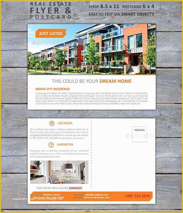 Real Estate Mailer Templates Free Download Of Postcard Mailing Template – 20 Free Psd Vector Eps Ai