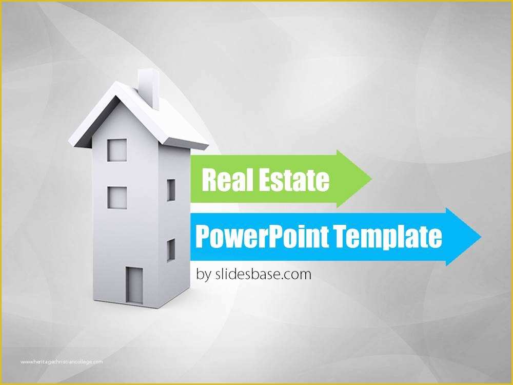 Real Estate Mailer Templates Free Download Of Real Estate 3d Powerpoint Template