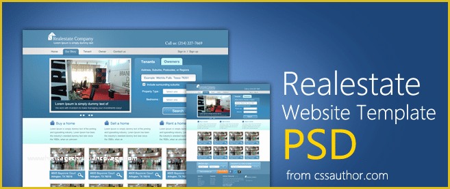 Real Estate Mailer Templates Free Download Of Real Estate Website Template Psd for Free Download