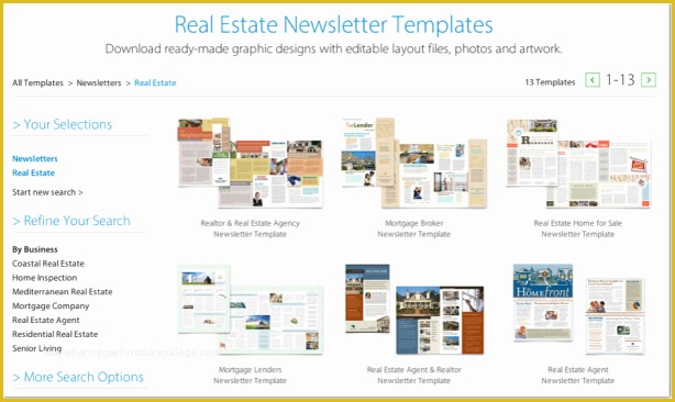 Real Estate Newsletter Templates Free Download Of 12 Best Real Estate Newsletter Template Resources