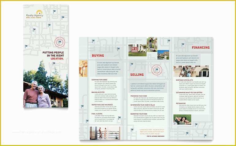 Real Estate Newsletter Templates Free Word Of Real Estate Agent & Realtor Brochure Template Word