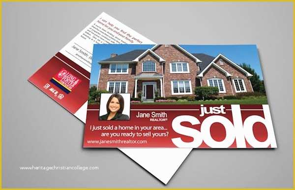 Real Estate Postcards Templates Free Of Long & Foster Real Estate Postcards