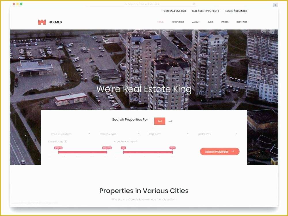 Real Estate Responsive Website Templates Free Download Of Awesome Free Real Estate themes Crash Brick Responsive