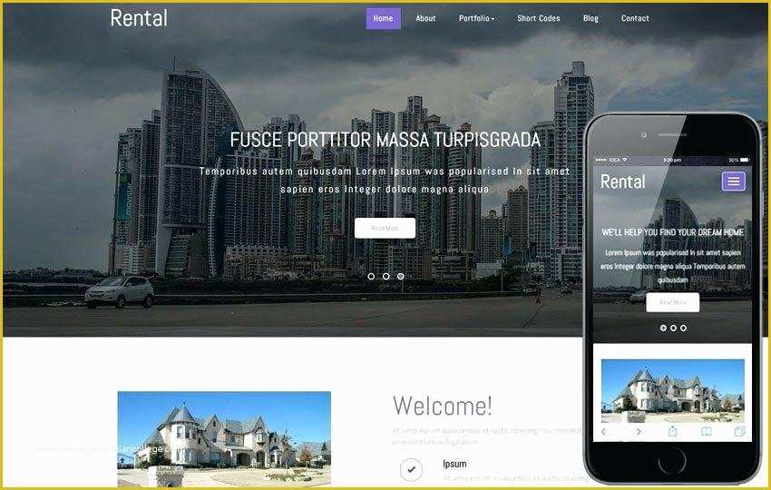 Real Estate Responsive Website Templates Free Download Of Car Rental An Autos and Transportation Flat Bootstrap