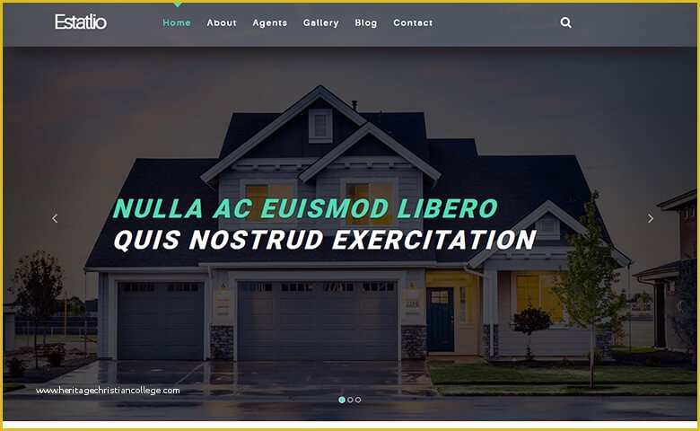 Real Estate Responsive Website Templates Free Download Of Estatlio – Responsive HTML Real Estate Website Template