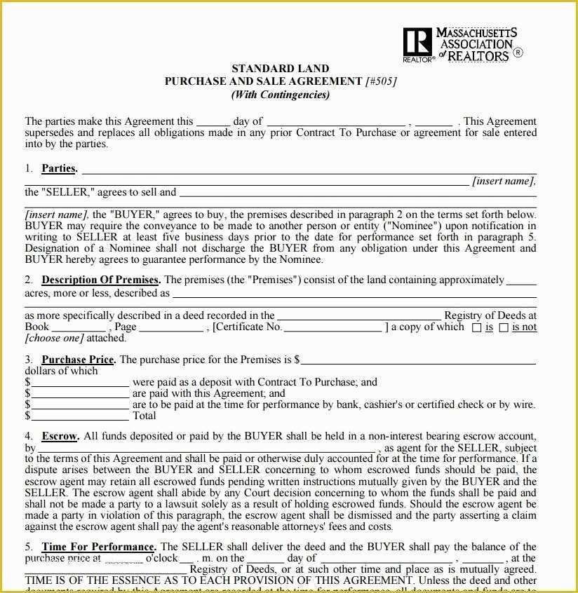 Real Estate Sales Contract Template Free Of Free Contract Templates Word Pdf Agreements