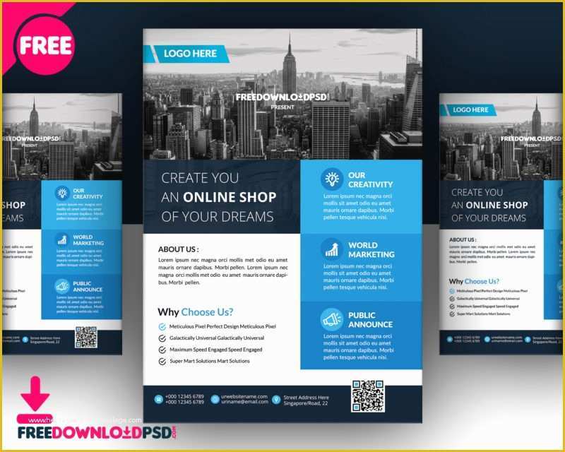 Real Estate Website Design Templates Free Download Of 10 Best Flyers Free Psd