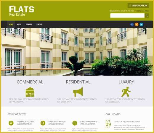 Real Estate Website Design Templates Free Download Of 25 Free & Premium Real Estate HTML Website Templates