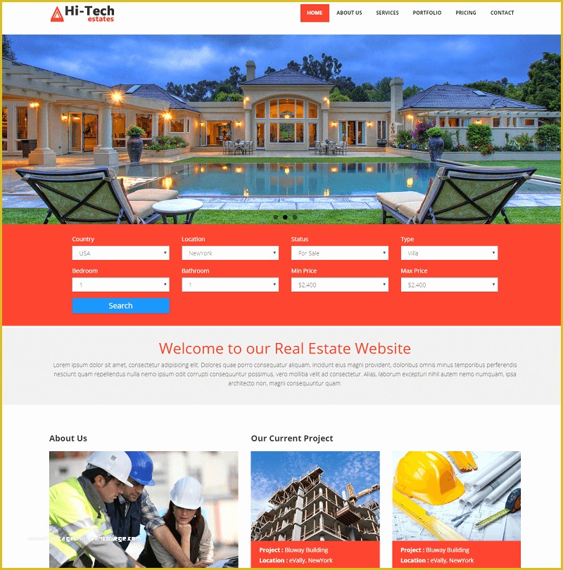 Real Estate Website Design Templates Free Download Of 50 Best Free HTML Website Templates 2019 Free Download