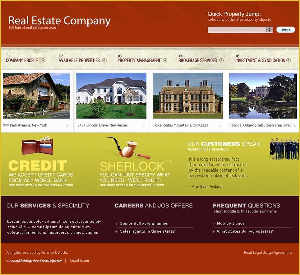 Real Estate Website Design Templates Free Download Of Real Estate Website Template Web Design Templates