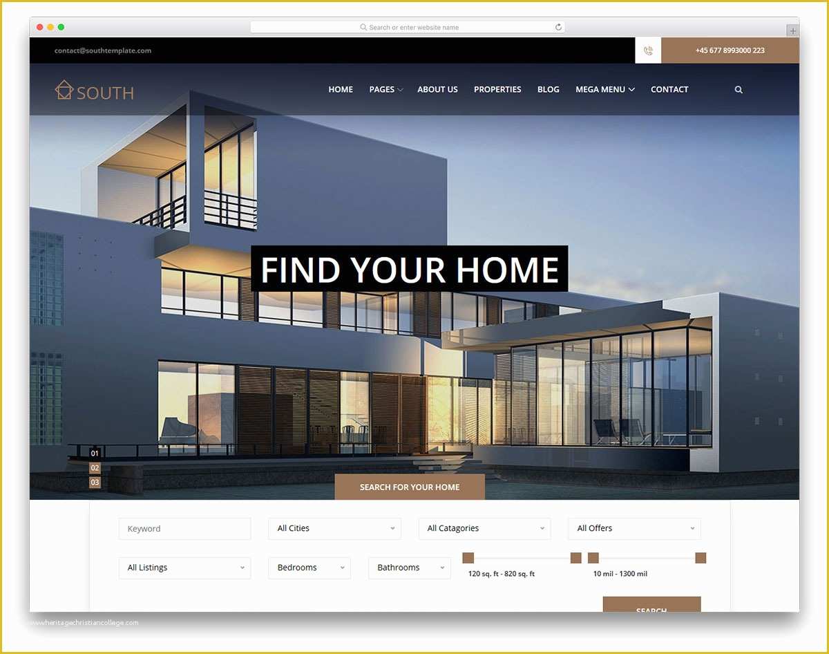 Real Estate Website Templates Free Of 21 Best Free Real Estate Website Templates for Successful