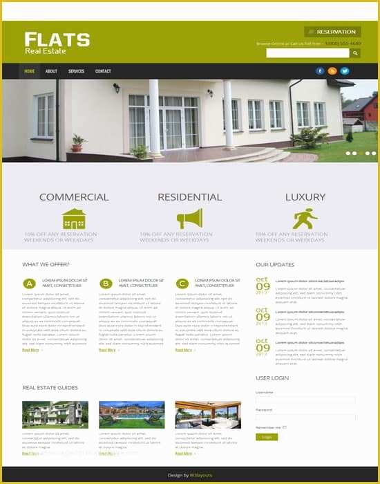 Real Estate Website Templates Free Of 55 Excellent Real Estate Website Templates Free Premium