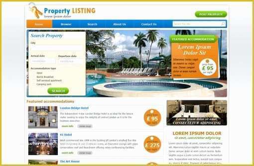 Real Estate Website Templates Free Of Free Real Estate Website Templates