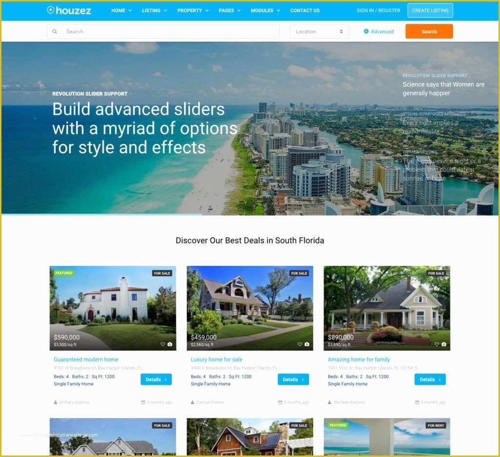 Real Estate Website Templates Free Of Real Estate Website Templates 25 Examples & How to Choose