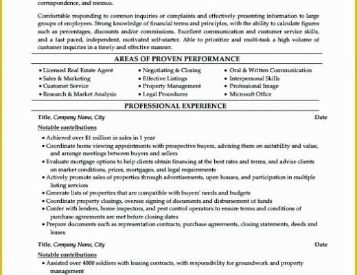 Really Free Resume Templates Of Brilliant Ideas Real Estate Broker Resume Sample