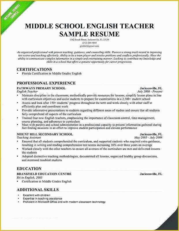 Really Free Resume Templates Of Creative Teacher Resume Templates Create Creative Teacher