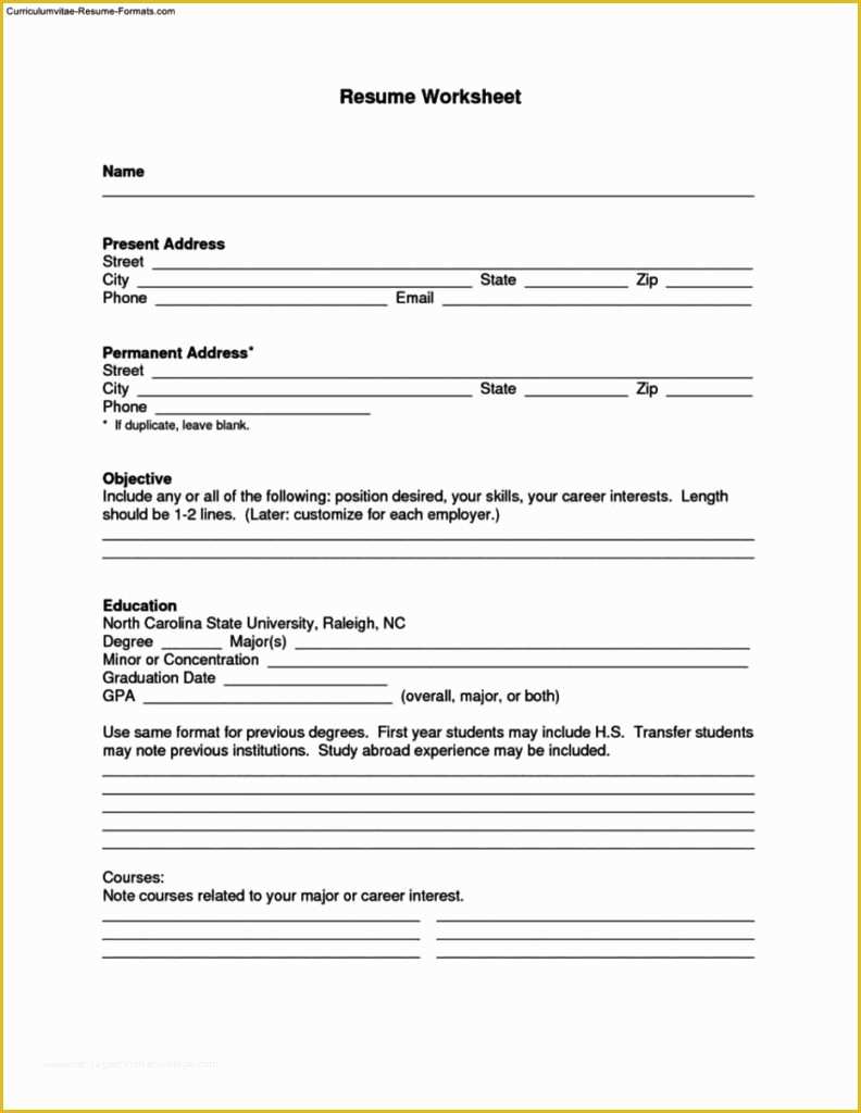 Really Free Resume Templates Of Really Free Resume Templates