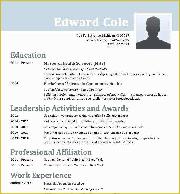 really-free-resume-templates-of-really-good-resume-templates-syncla