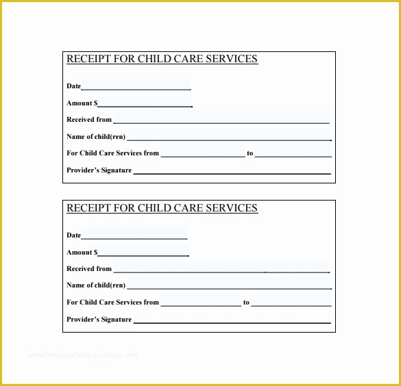 Receipt for Services Template Free Of 18 Service Receipt Templates Doc Pdf