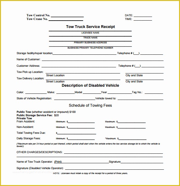 Receipt for Services Template Free Of 18 Service Receipt Templates Doc Pdf