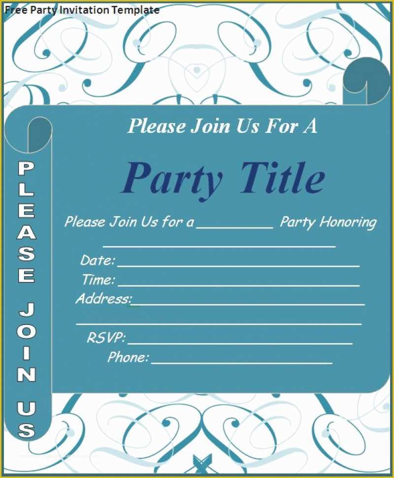 Reception Invitation Templates Free Download Of Birthday Party Invitation to Download – orderecigsjuicefo