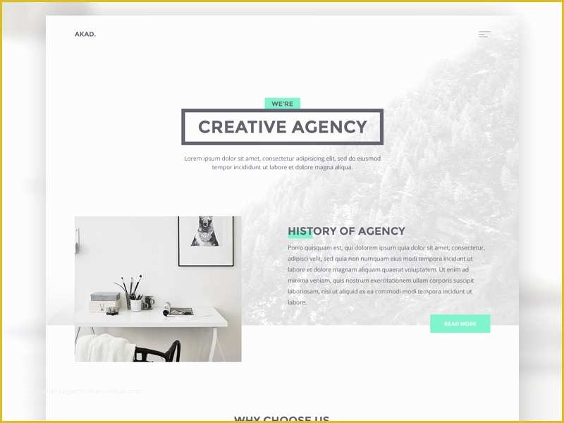 Recruitment Agency Website Template Free Of Akad Free Psd & HTML Template by Amine Akhouad Dribbble