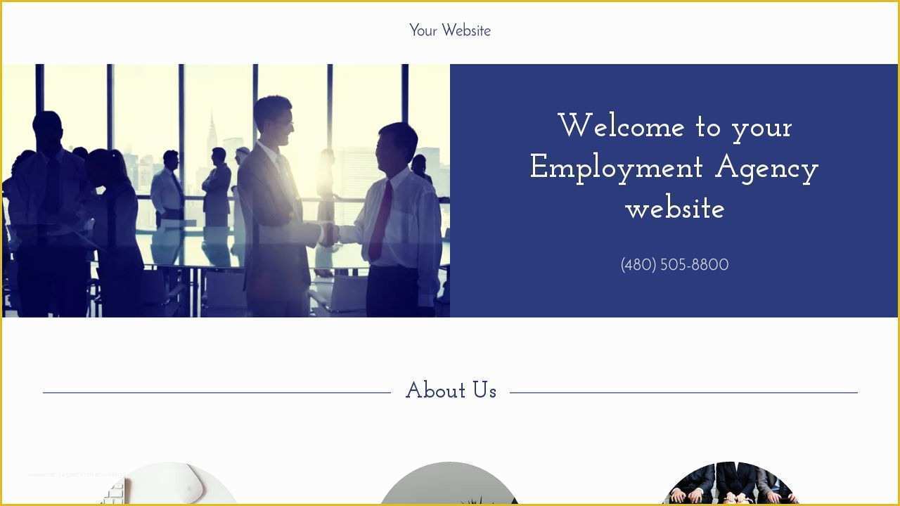 Recruitment Agency Website Template Free Of Employment Agency Website Templates