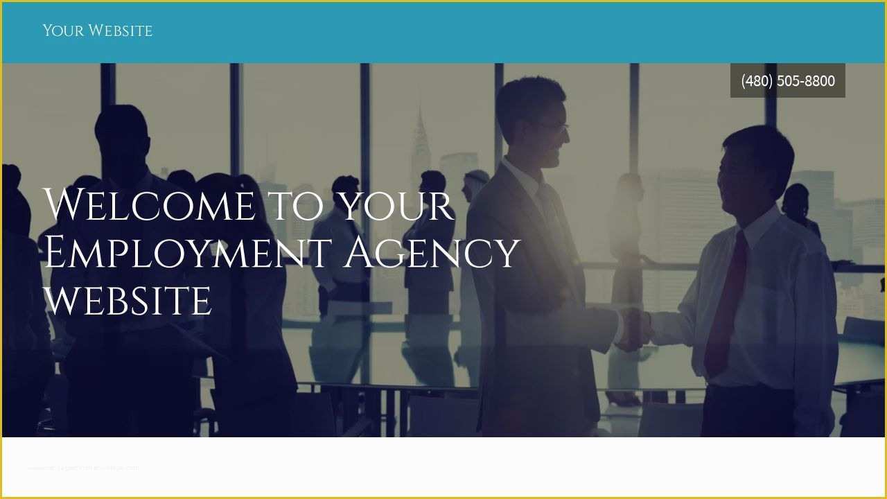 Employment Agency Website Template