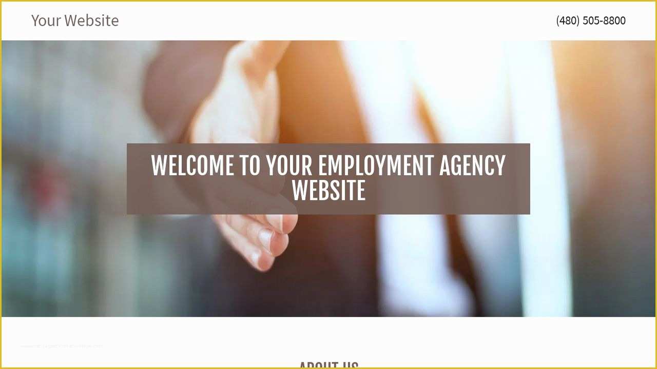 Recruitment Agency Website Template Free Of Employment Agency Website Templates