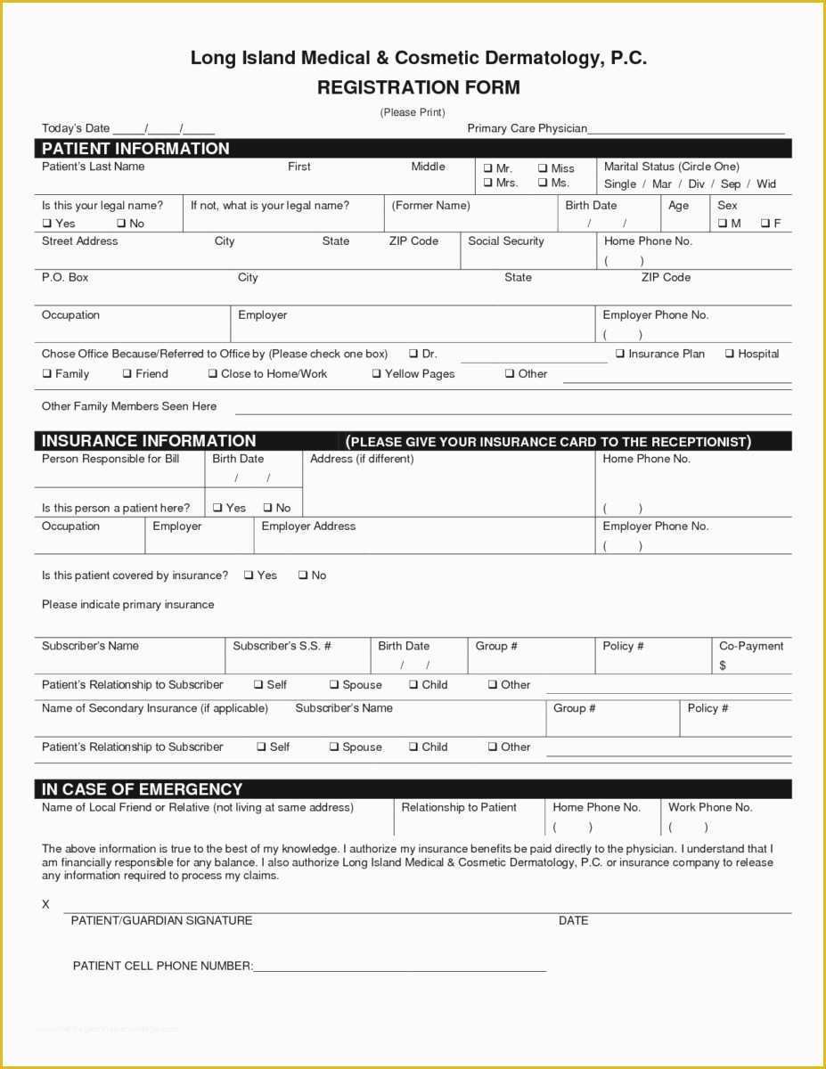 Registration form Template Word Free Download Of Elegant Free Printable Postcard Templates Word