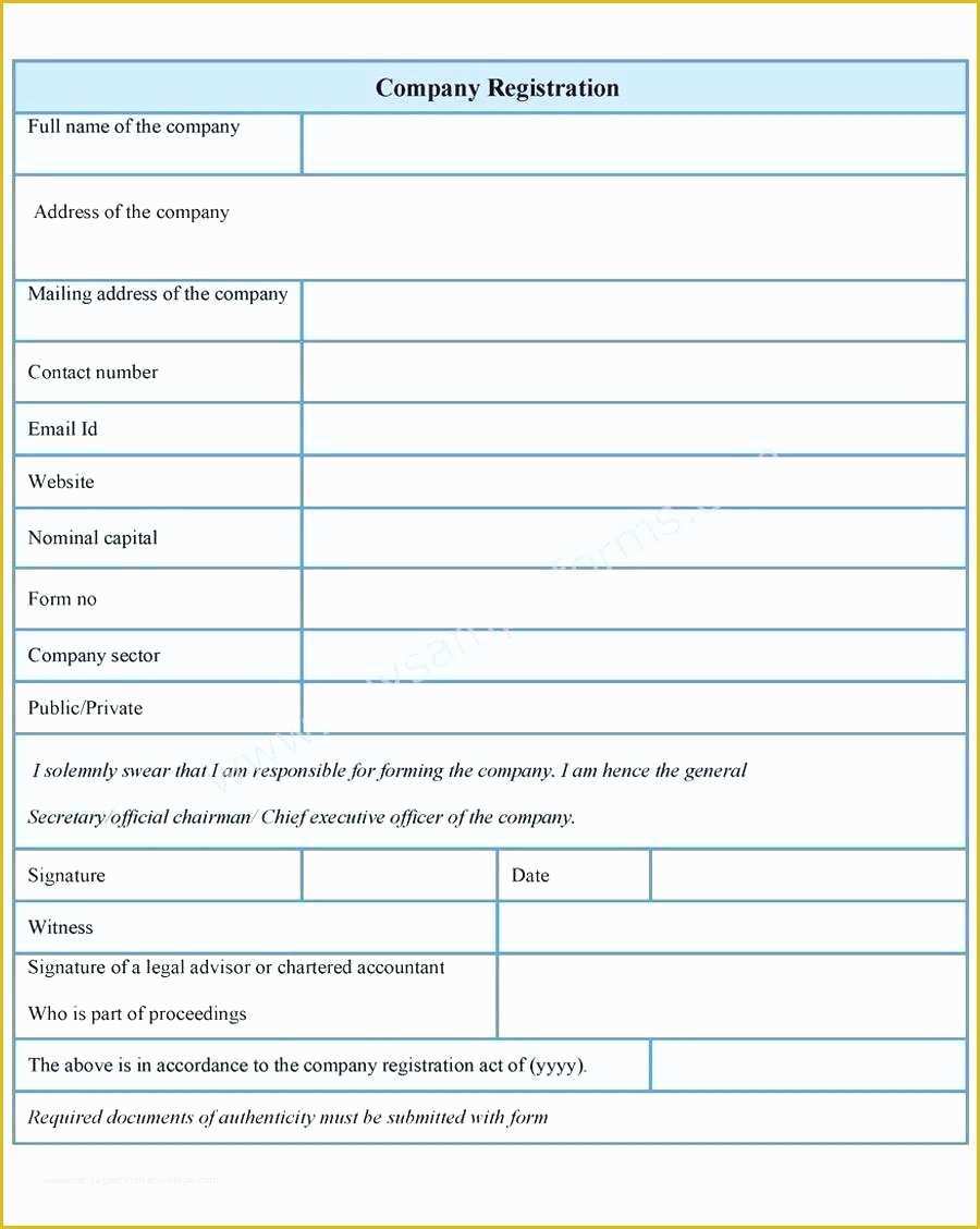 Registration form Template Word Free Download Of Registration form Template Free Download Pleasant Pet