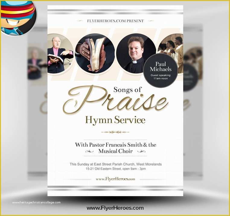 Religious Flyer Templates Free Of 14 Shop Template Church Flyers Free Psd