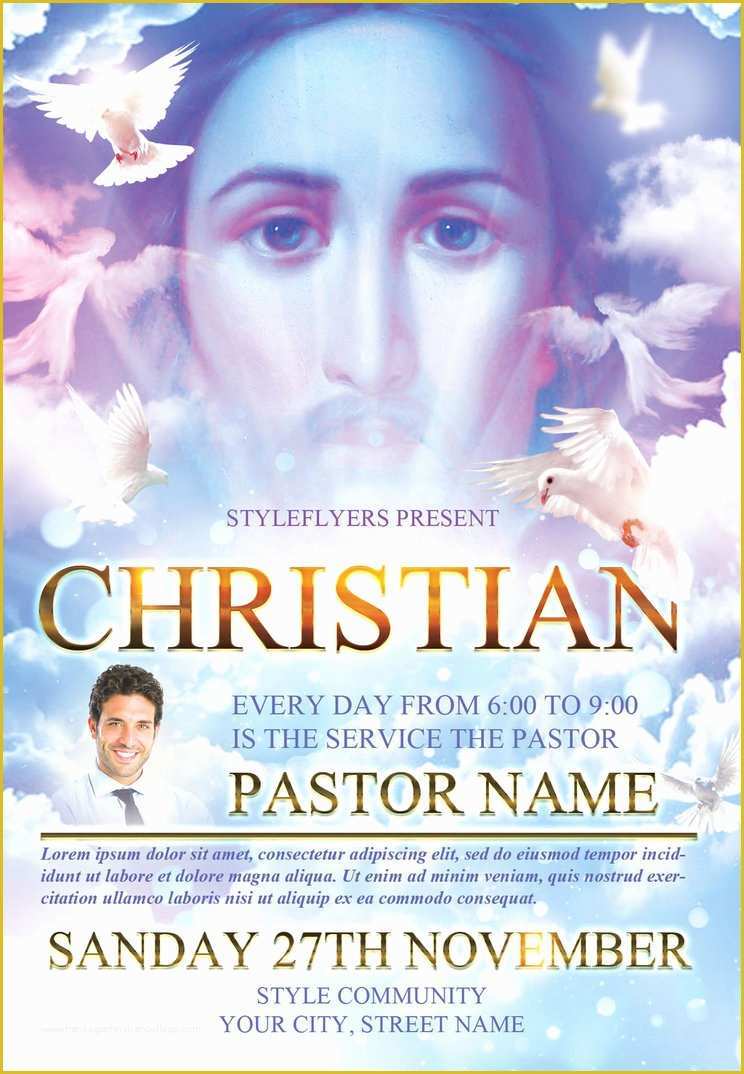 Religious Flyer Templates Free Of Christian Flyer Templates by Styleflyers On Deviantart