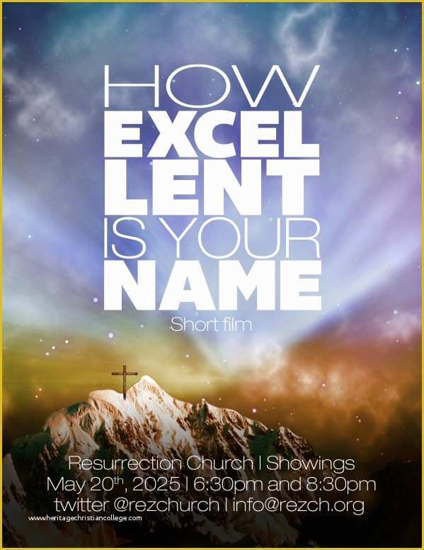 Religious Flyer Templates Free Of Season Of Lent Religious Flyer Template