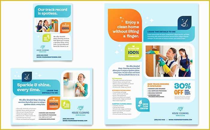 Remodeling Flyer Templates Free Of Cleaning Services Flyer &amp; Ad Template Design