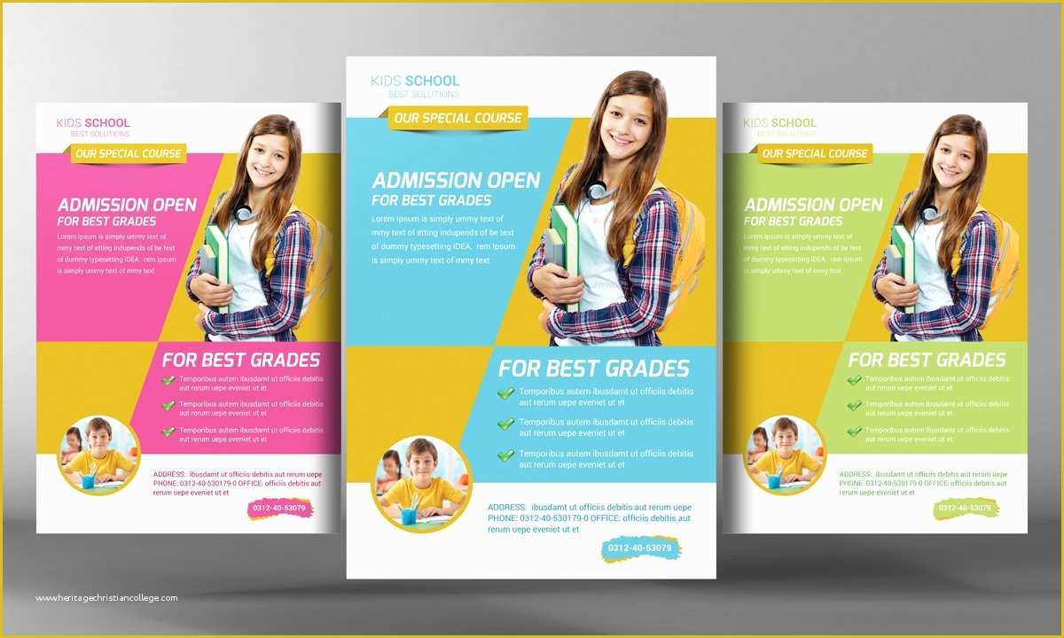 Remodeling Flyer Templates Free Of Kids School Flyer Template Flyer Templates Creative Market