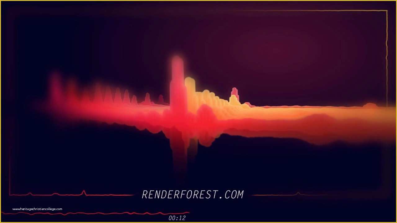 Renderforest Free Templates Of 3d Music Visualizer Template