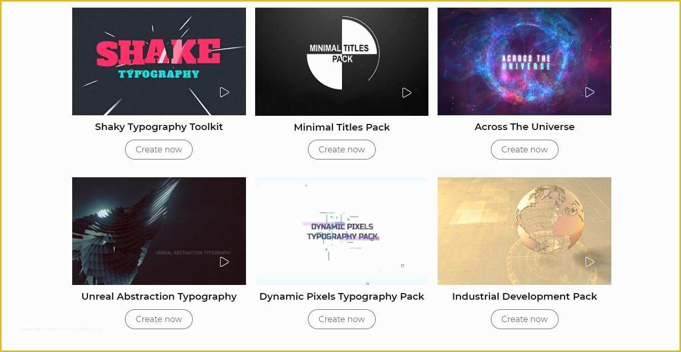 Renderforest Free Templates Of 5 software for Kinetic Typography to Create Animated Text