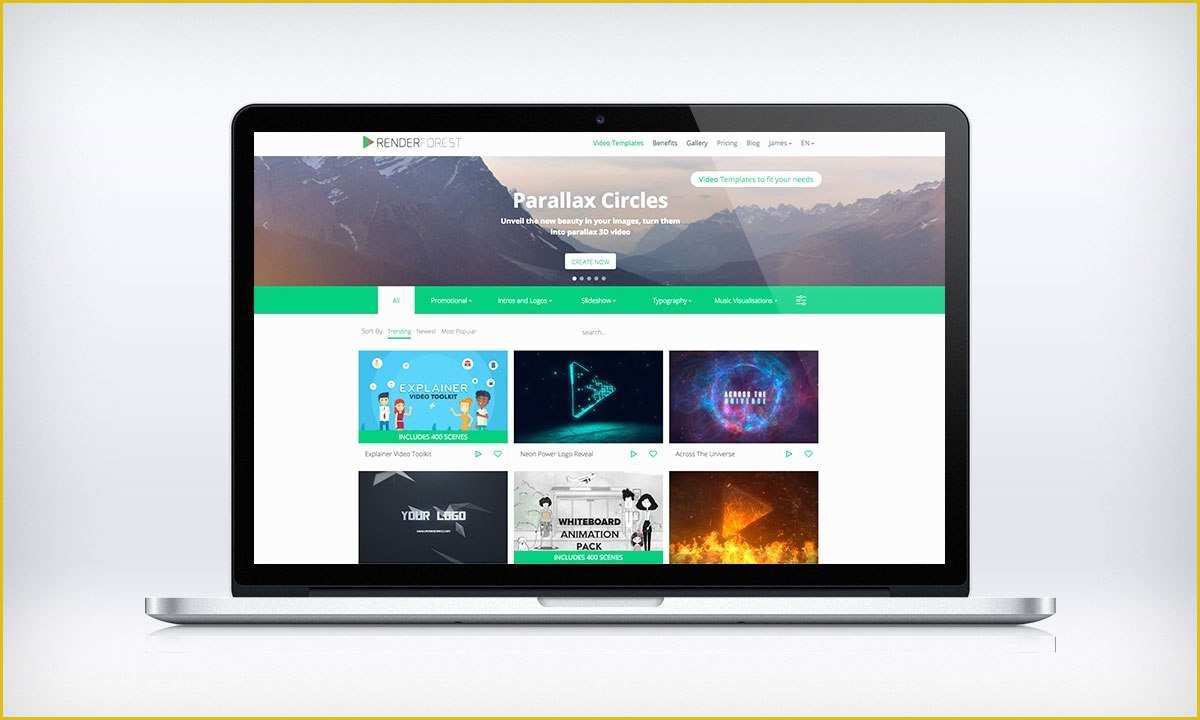 Renderforest Free Templates Of Create Your Own Professional Videos with Renderforest
