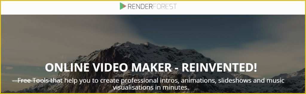 Renderforest Free Templates Of ‘renderforest’ Helps You Create Broadcast Quality Videos