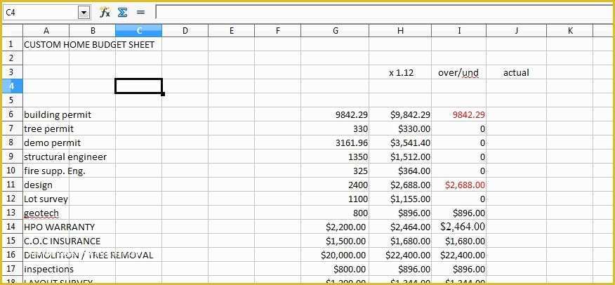 Renovation Spreadsheet Template Free Of Home Renovation Bud Excel Template Tracking Small