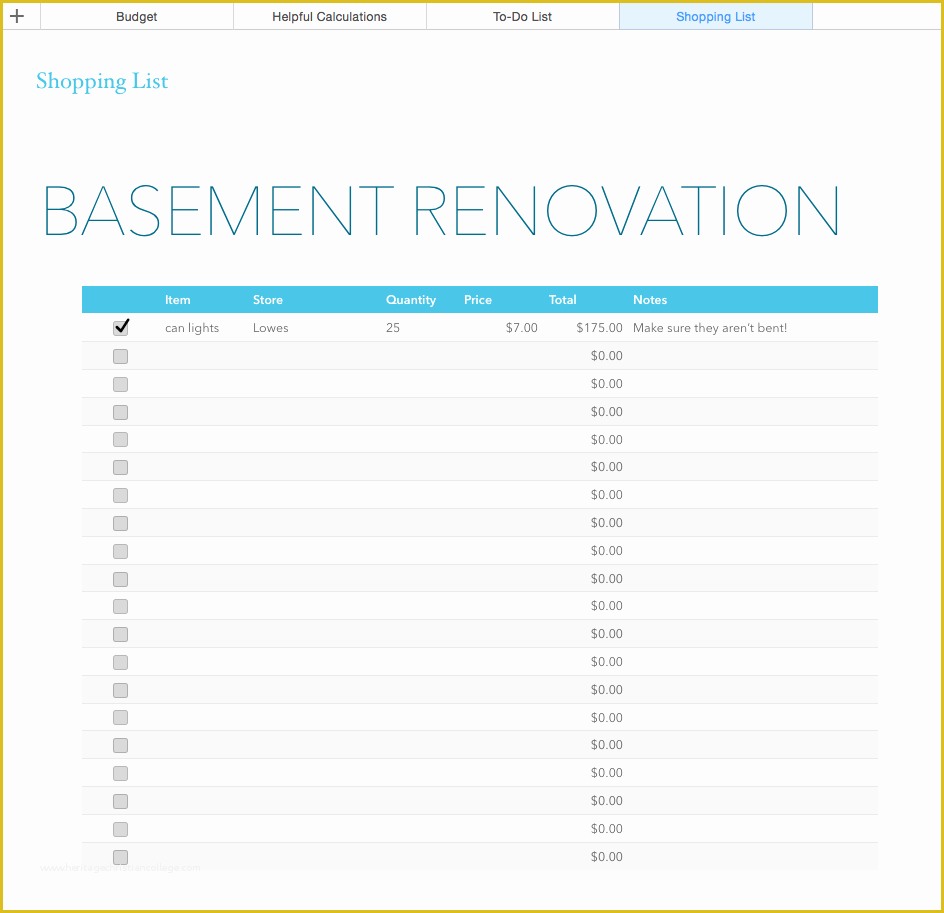 Renovation Spreadsheet Template Free Of Kitchen Remodel Bud Spreadsheet Template – Wow Blog